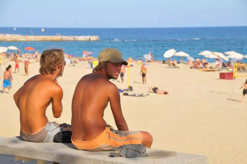 Lebenskünstler in Barcelona