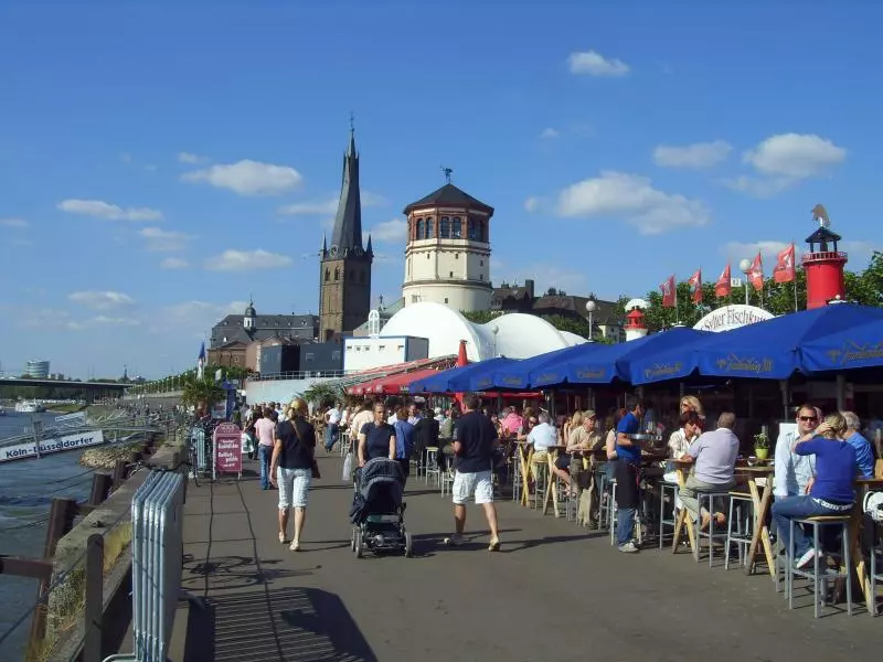 Rheinpromenade Düsseldorf